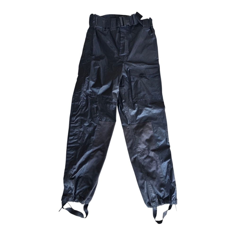 Harley Davidson Men S Pants 34x32 Black Motorcycle Windbreaker Adjustable Belt